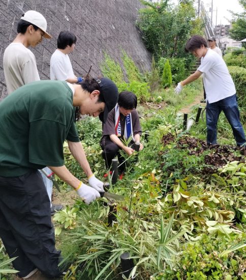 【HRG】7/5（土）学生と一緒にガーデン、夏の手入れ